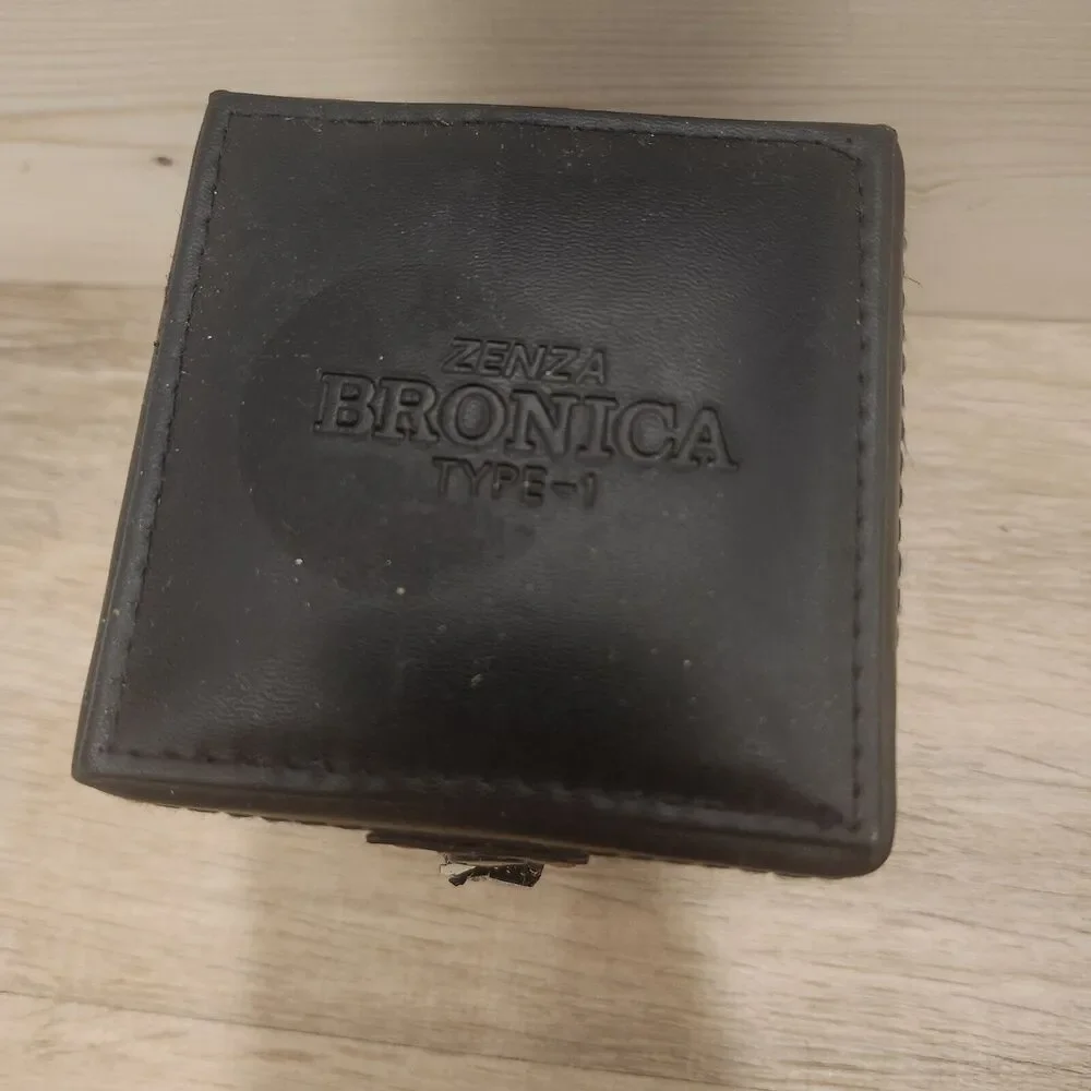 Zenza Bronica Medium Format Camera Lens Cases Type 1, Empty Case Only